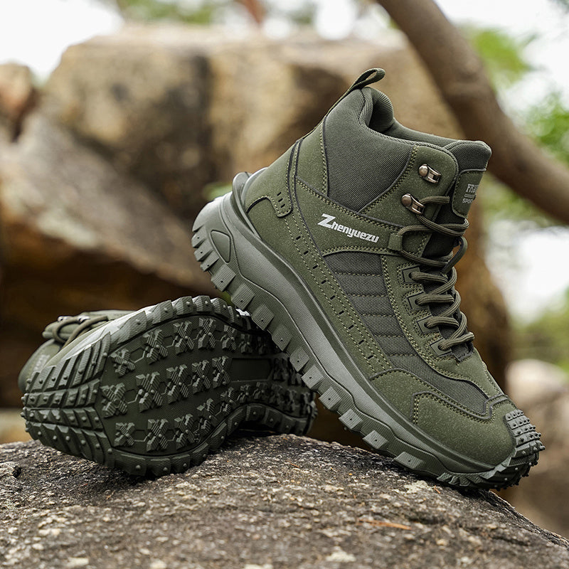 DUVYN OrthoTrek Medical Foot & Ankle Support Heavy‑Duty All‑Terrain Hiking Boots