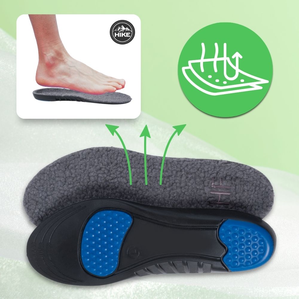 HIKE Winter Insoles – Warm, Comfortable & Shock-Absorbing Foot Pads