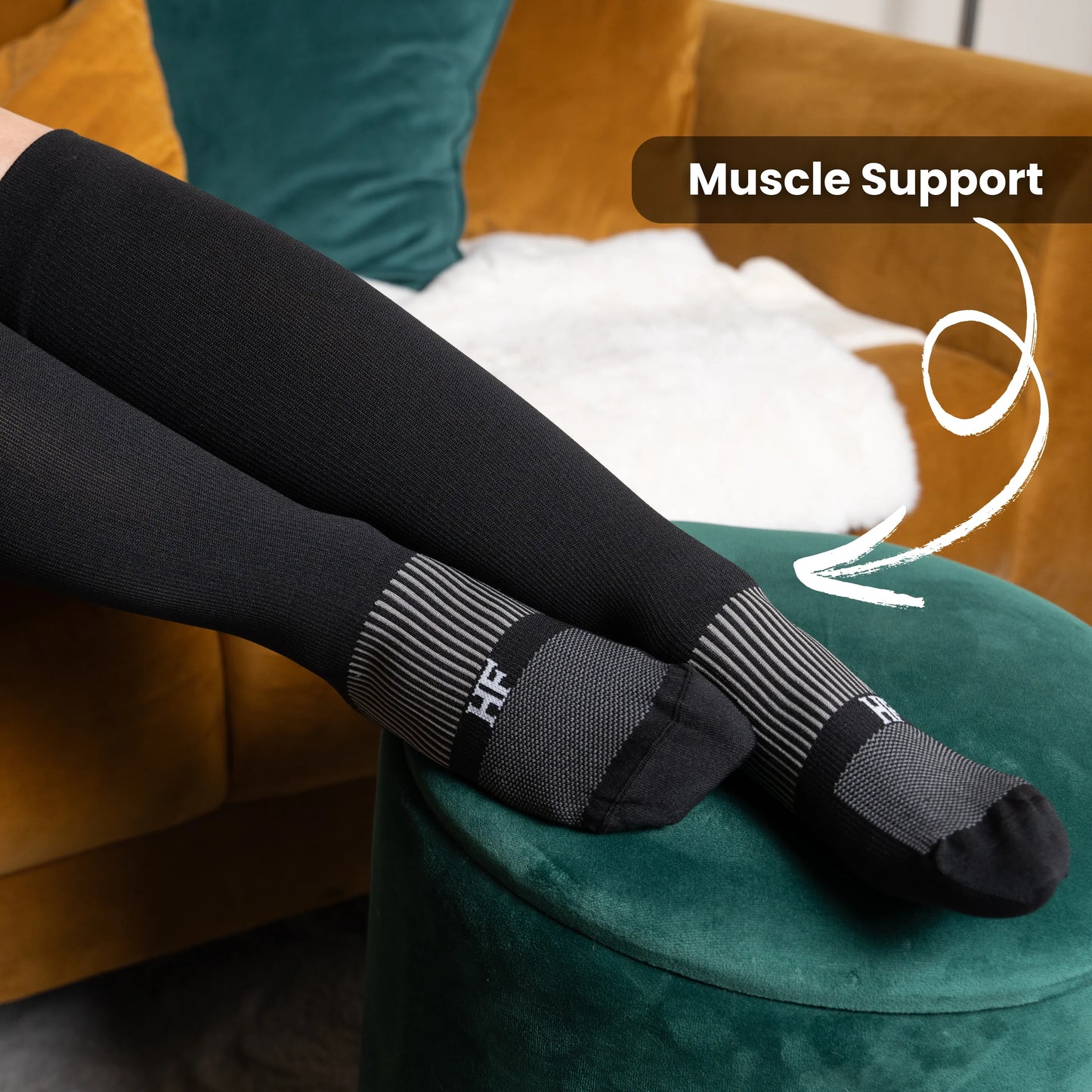 HF Compression Socks - For Boosting Blood Circulation