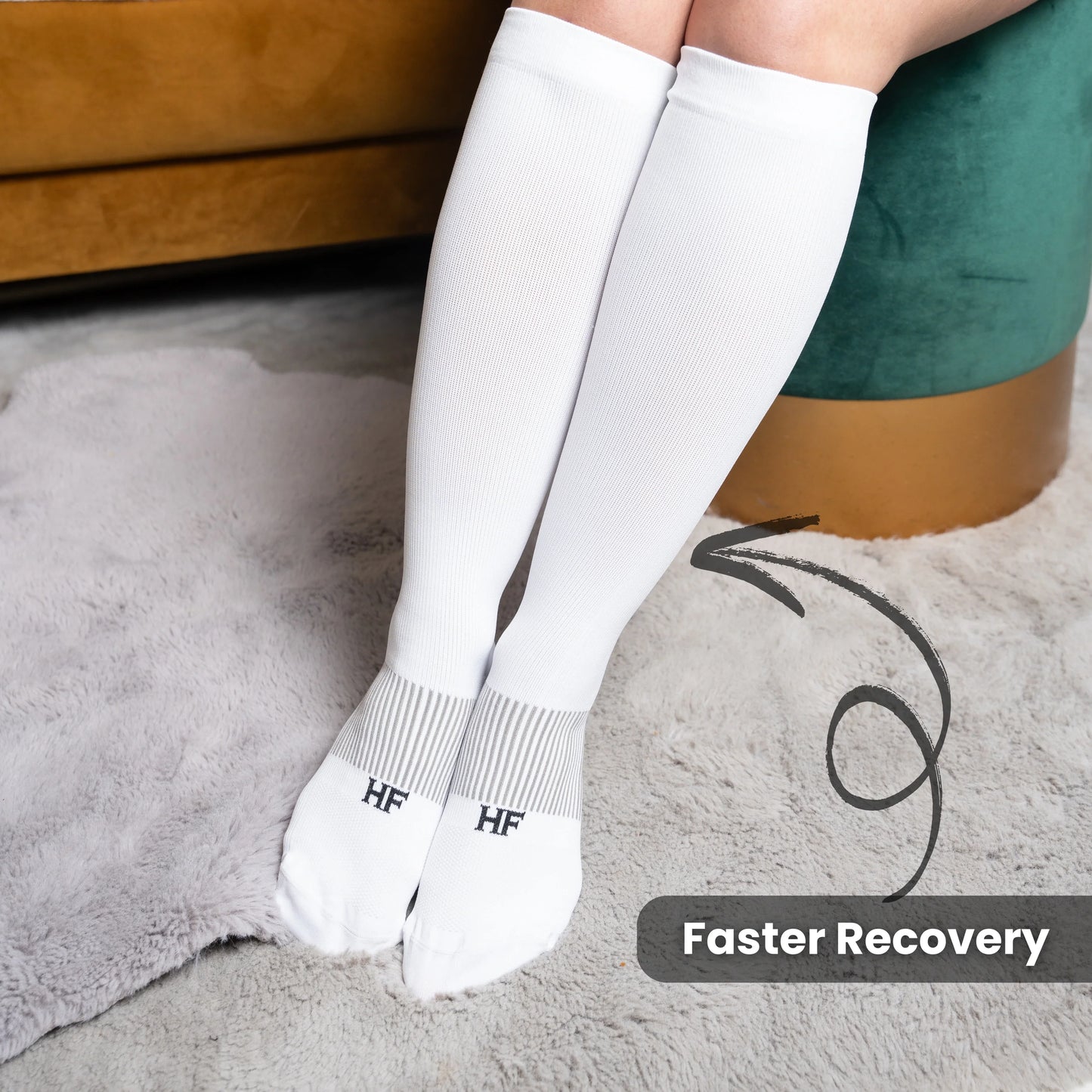 HF Compression Socks - For Boosting Blood Circulation