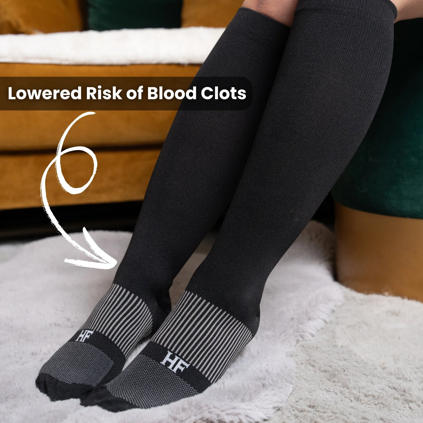 HF Compression Socks - For Boosting Blood Circulation