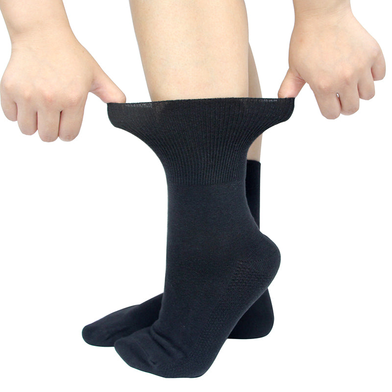 DUVYN DiaSock Medical Diabetic Socks for Foot Comfort & Circulation Support (4-Pack)