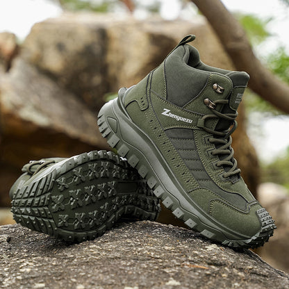 DUVYN OrthoTrek Medical Foot & Ankle Support Heavy‑Duty All‑Terrain Hiking Boots