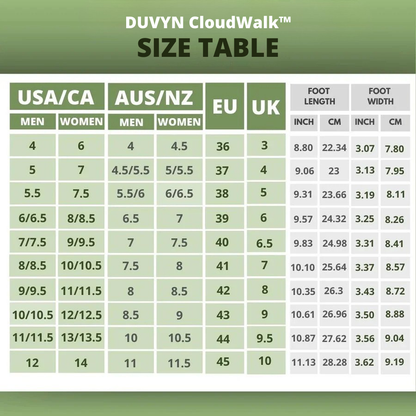 DUVYN CloudWalk™  Feather-Soft, Pain-Free Everyday Shoes