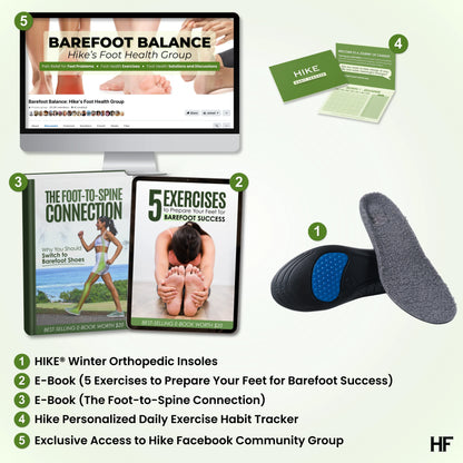 HIKE Winter Insoles – Warm, Comfortable & Shock-Absorbing Foot Pads