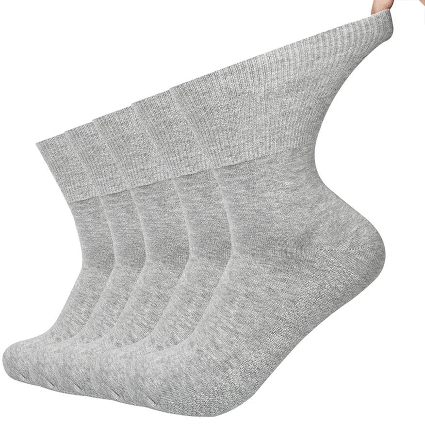 DUVYN DiaSock Medical Diabetic Socks for Foot Comfort & Circulation Support (4-Pack)
