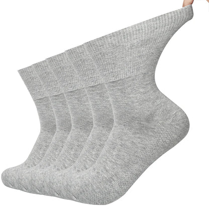 DUVYN DiaSock Medical Diabetic Socks for Foot Comfort & Circulation Support (4-Pack)